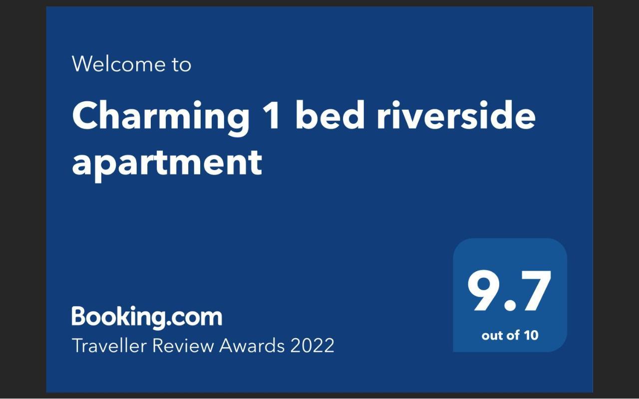 Charming 1 Bed Riverside Apartment Chester Exterior foto